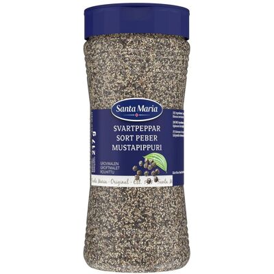 SANTA MARIA Svartpeppar grovmalen 217g SANTA MARIA Svartpeppar grovmalen 217g
