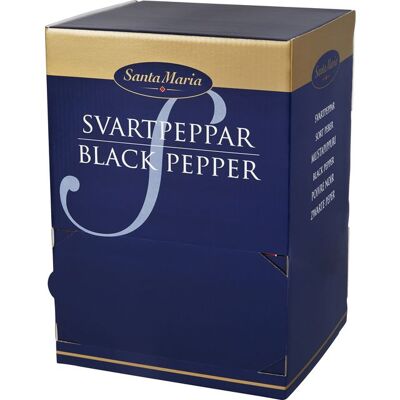 SANTA MARIA Svartpeppar portion 2g 1500/fp SANTA MARIA Svartpeppar portion 2g 1500/fp