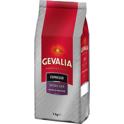 GEVALIA Kaffe Pro Aroma bar 1kg 8/krt GEVALIA Kaffe Pro Aroma bar 1kg 8/krt