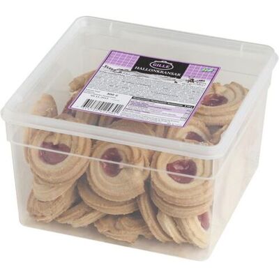 GILLE Kakor Hallonkransar 800g GILLE Kakor Hallonkransar 800g