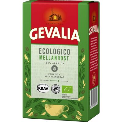 GEVALIA Kaffe Ecologico Mellanrost 425g GEVALIA Kaffe Ecologico Mellanrost 425g