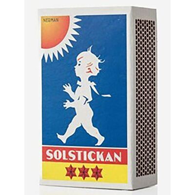 SOLSTICKAN Tändstickor fickask 8 askar/fp SOLSTICKAN Tändstickor fickask 8 askar/fp