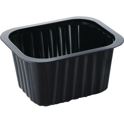 DUNI Matbehållare, Duniform, 630 ml, engångsbruk, 138 x 114 x 70 mm, svart 276/fp DUNI Matbehållare, Duniform, 630 ml, engångsbruk, 138 x 114 x 70 mm, svart 276/fp