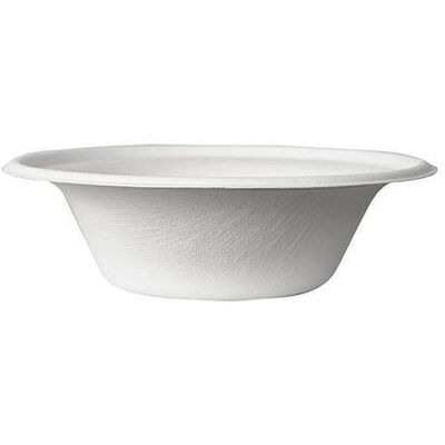 Papstar Vit Sockerstålcup 380ml - Miljövänlig, Mikrovågssäker Papstar Vit Sockerstålcup 380ml - Miljövänlig, Mikrovågssäker
