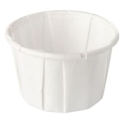 PAPSTAR Dressingbägare 35ml vit 250/fp PAPSTAR Dressingbägare 35ml vit 250/fp