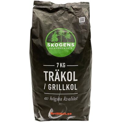 SKOGENS KILAFORS 1876 Grillkol 7 kg SKOGENS KILAFORS 1876 Grillkol 7 kg