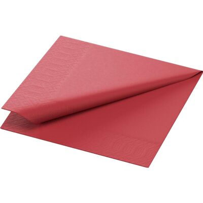DUNI Servett 3-lagers, enfärgade, ¼-vikt, 24 cm, bordeaux 250/fp DUNI Servett 3-lagers, enfärgade, ¼-vikt, 24 cm, bordeaux 250/fp
