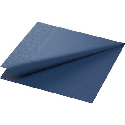 DUNI Servett 1-lags, enfärgad, ¼-vikt, 33 cm, mörkblå 500/fp DUNI Servett 1-lags, enfärgad, ¼-vikt, 33 cm, mörkblå 500/fp