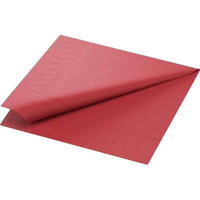 DUNI Servett 1-lags, enfärgad, 33 cm, bordeaux 500/fp DUNI Servett 1-lags, enfärgad, 33 cm, bordeaux 500/fp