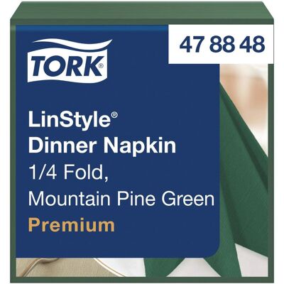 TORK Servett LinStyle Middag grön 50/fp TORK Servett LinStyle Middag grön 50/fp