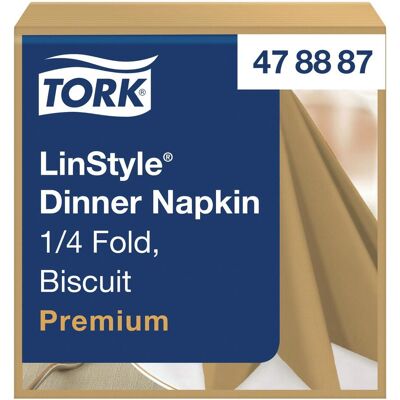 TORK Servett LinStyle Middag beige 50/fp TORK Servett LinStyle Middag beige 50/fp