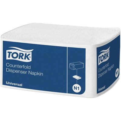 TORK Servett Uni N1 1-lag 33x30 7200/krt TORK Servett Uni N1 1-lag 33x30 7200/krt