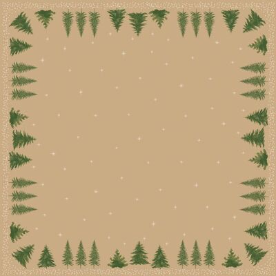 DUNI Snibbduk Humble Trees 84x84cm DUNI Snibbduk Humble Trees 84x84cm