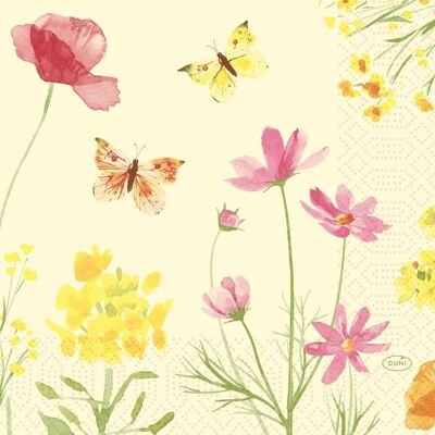 DUNI Servett Poppy 3-lags 33x33cm 50/fp DUNI Servett Poppy 3-lags 33x33cm 50/fp