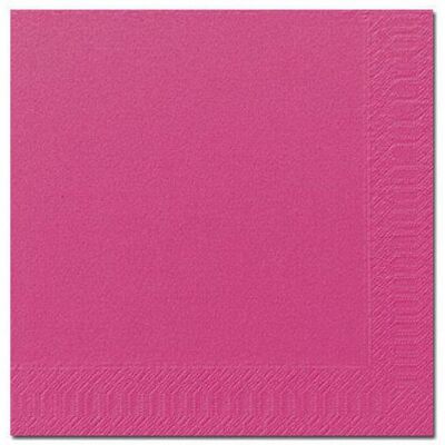 DUNI Servett 3-lagers, enfärgad, ¼-vikt, 33 cm, fuchsia 125/fp DUNI Servett 3-lagers, enfärgad, ¼-vikt, 33 cm, fuchsia 125/fp