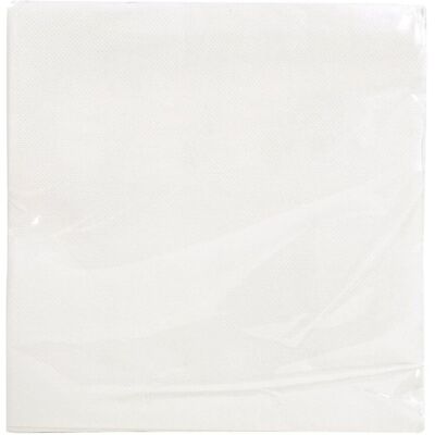 EXACOMPTA Servett 2-lags 38x38cm vit 40/fp EXACOMPTA Servett 2-lags 38x38cm vit 40/fp