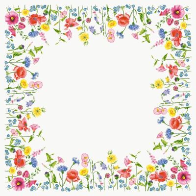 DUNICEL Snibbduk Flowy 84x84cm 20/fp DUNICEL Snibbduk Flowy 84x84cm 20/fp