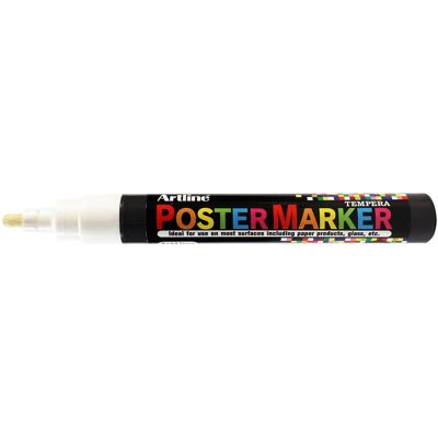 ARTLINE Märkpenna Poster Marker Rund 4mm vit ARTLINE Märkpenna Poster Marker Rund 4mm vit