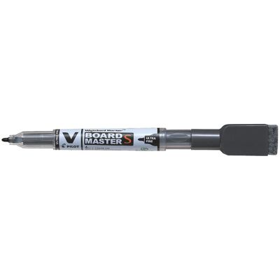 PILOT Whiteboardpenna V Board Master S Ultra Fine med sudd PILOT Whiteboardpenna V Board Master S Ultra Fine med sudd