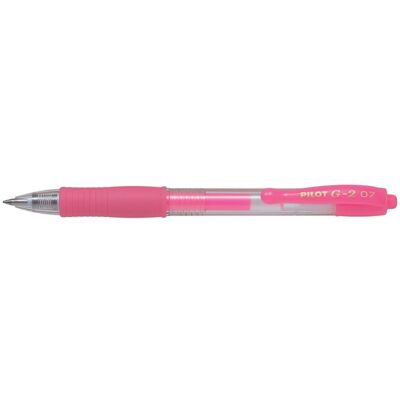 PILOT Gelpenna G-2 0,7 Neon Rosa PILOT Gelpenna G-2 0,7 Neon Rosa