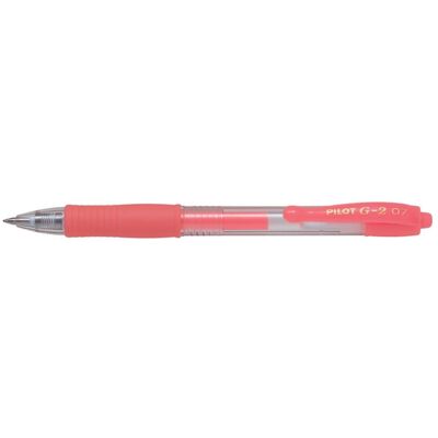 PILOT Gelpenna G-2 0,7 Neon Röd PILOT Gelpenna G-2 0,7 Neon Röd