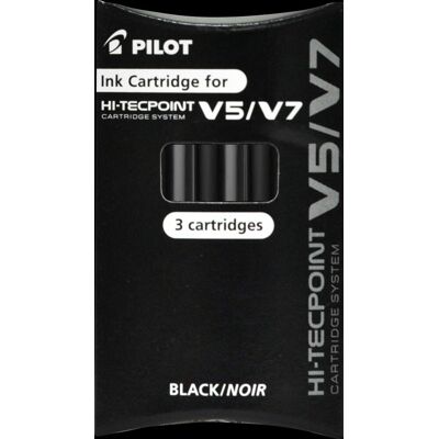 PILOT Refill Hi-Tecpoint V5/V7 svart 3/fp PILOT Refill Hi-Tecpoint V5/V7 svart 3/fp
