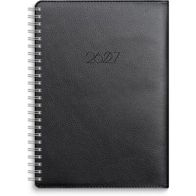 BURDE Kalender Study Twist A5 svart 26/27 BURDE Kalender Study Twist A5 svart 26/27