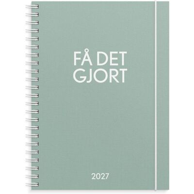 BURDE Kalender Få det gjort 2027 grön BURDE Kalender Få det gjort 2027 grön