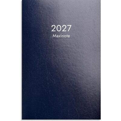 BURDE Kalender Maxinote 2027 blå BURDE Kalender Maxinote 2027 blå