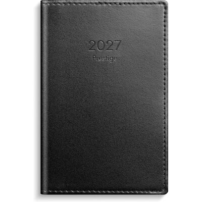 BURDE Kalender Prestige 2027 skinn svart BURDE Kalender Prestige 2027 skinn svart
