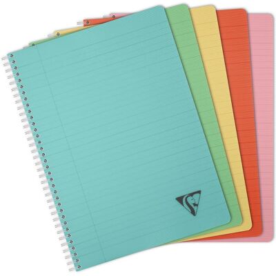 CLAIREFONTAINE Anteckningsblock A4 Lincolor linjerat CLAIREFONTAINE Anteckningsblock A4 Lincolor linjerat