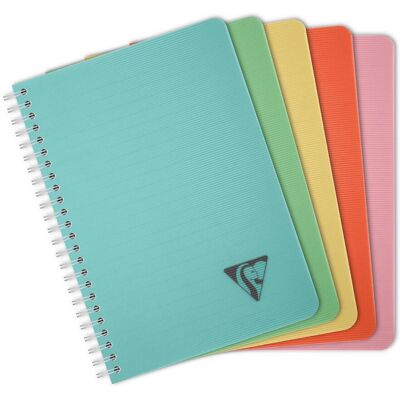 CLAIREFONTAINE Anteckningsblock Lincolor A5 linjerat CLAIREFONTAINE Anteckningsblock Lincolor A5 linjerat