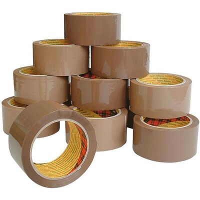 SCOTCH Packtejp 371 PP 38mmx66m brun SCOTCH Packtejp 371 PP 38mmx66m brun