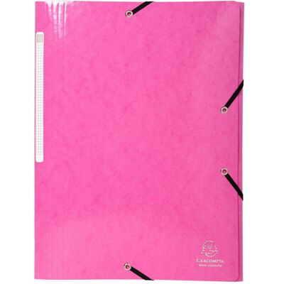 EXACOMPTA Gummibandsmapp Iderama A4 Rosa EXACOMPTA Gummibandsmapp Iderama A4 Rosa