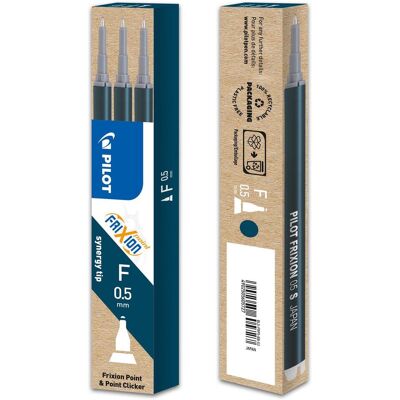 PILOT Refill Frixion Synergy 0,5mm svartblå 3/fp PILOT Refill Frixion Synergy 0,5mm svartblå 3/fp
