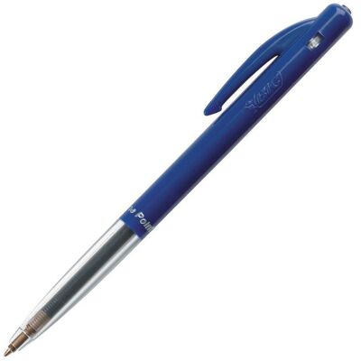 BIC Kulpenna, M10 Clic™, tunn spets på 0,8 mm, blå BIC Kulpenna, M10 Clic™, tunn spets på 0,8 mm, blå