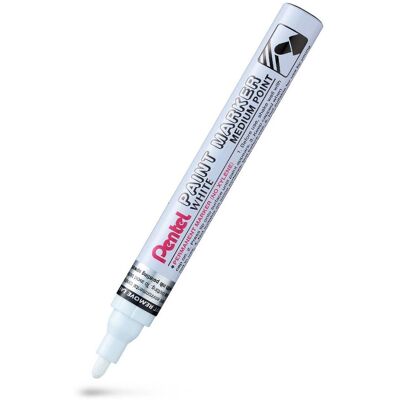 PENTEL Märkpenna Paint Marker rund vit PENTEL Märkpenna Paint Marker rund vit