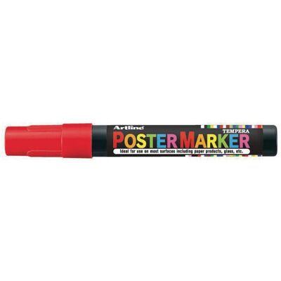 ARTLINE Poster Marker Rund 2,0 mm röd ARTLINE Poster Marker Rund 2,0 mm röd