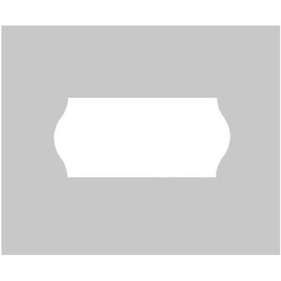 NO BRAND Prisetikett 26x12mm G2 vit 9000/fp NO BRAND Prisetikett 26x12mm G2 vit 9000/fp