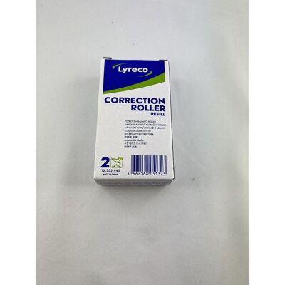 LYRECO Korrigeringsroller refill 4,2x10m 6/fp LYRECO Korrigeringsroller refill 4,2x10m 6/fp