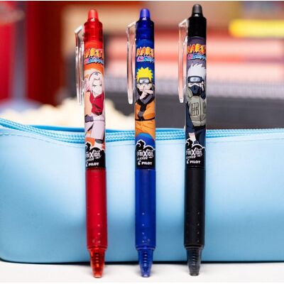 PILOT Gelpenna PILOT Frixion Naruto 0,7 röd PILOT Gelpenna PILOT Frixion Naruto 0,7 röd