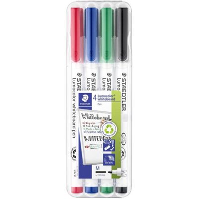 LUMOCOLOR Whiteboardpenna 1,0mm 4/fp LUMOCOLOR Whiteboardpenna 1,0mm 4/fp