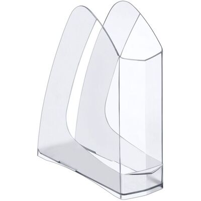 LYRECO 632 MAGAZINE RACK A4 CRYSTAL LYRECO 632 MAGAZINE RACK A4 CRYSTAL