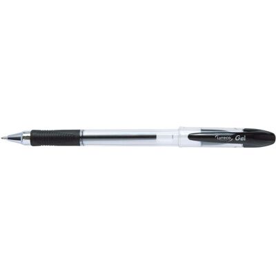 LYRECO Gelpenna grip 0,7mm svart LYRECO Gelpenna grip 0,7mm svart