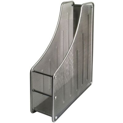 NO BRAND Tidskriftssamlare, A4 (210 x 297 mm), metalltråd, silver NO BRAND Tidskriftssamlare, A4 (210 x 297 mm), metalltråd, silver