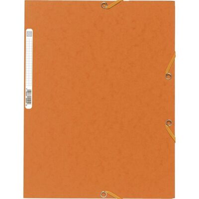 EXACOMPTA Gummibandsmapp 3-klaff Nature Future® A4, 250 ark, 240 x 320 mm, presspan, orange EXACOMPTA Gummibandsmapp 3-klaff Nature Future® A4, 250 ark, 240 x 320 mm, presspan, orange
