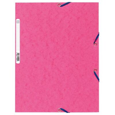 EXACOMPTA Gummibandsmapp Nature Future 3-klaff A4 rosa EXACOMPTA Gummibandsmapp Nature Future 3-klaff A4 rosa