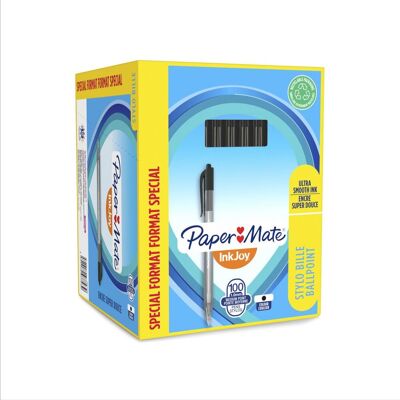 PAPER MATE Kulpenna svart 1,0mm 80+20/fp PAPER MATE Kulpenna svart 1,0mm 80+20/fp