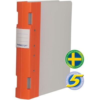 KEBA Gaffelpärm Ergo A4 55mm korall/neutr KEBA Gaffelpärm Ergo A4 55mm korall/neutr