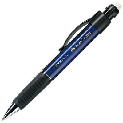 FABER-CASTELL Stiftpenna, Grip Plus 1307, 0,7 mm, pennkropp med greppzon, blå FABER-CASTELL Stiftpenna, Grip Plus 1307, 0,7 mm, pennkropp med greppzon, blå